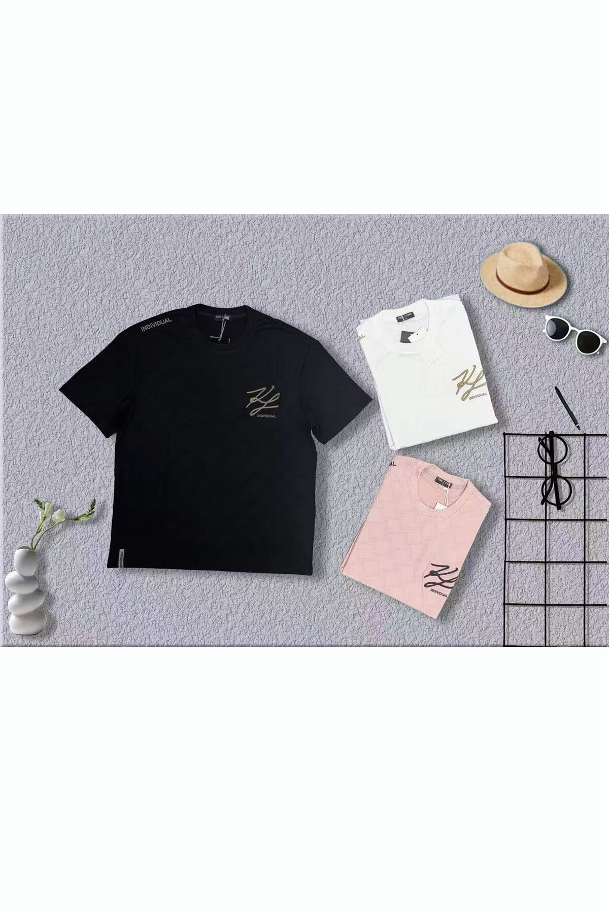 Mayorista Mentex Homme - Camiseta para hombres Mangas cortas de cuello redondo con patrón