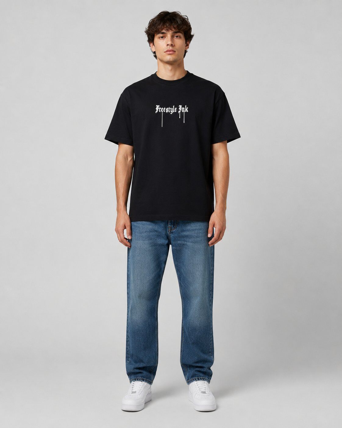 Großhändler Mentex Homme - Freestyle Ink Grafik T-Shirt