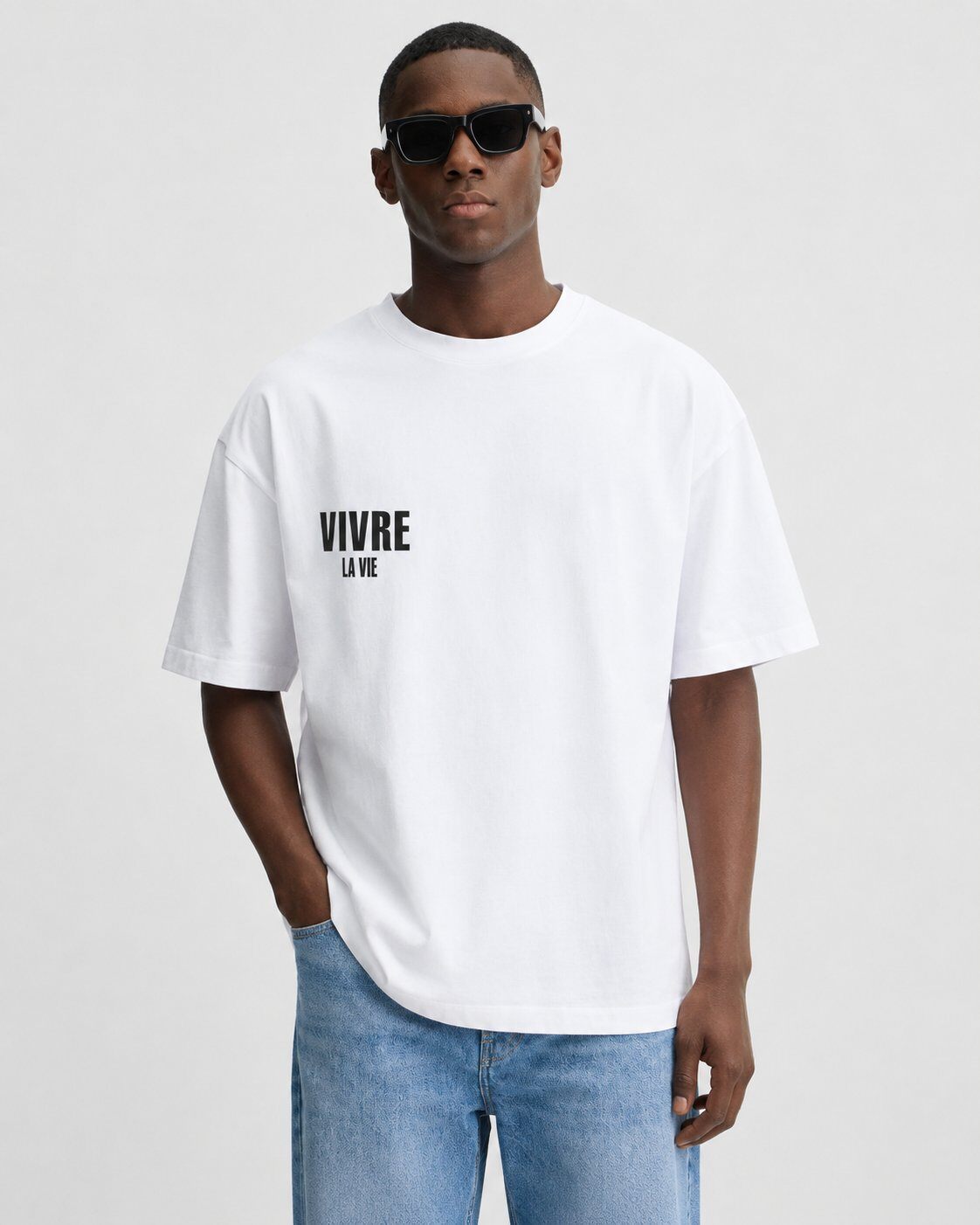 Wholesaler Mentex Homme - Urban Graphic Back T-shirt