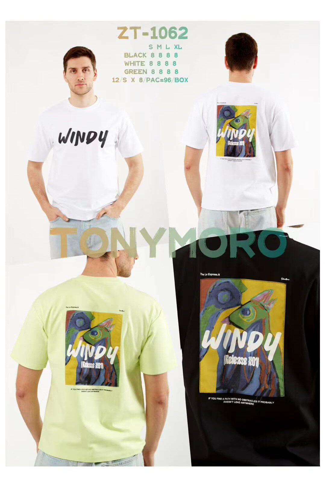 Grossista Mentex Homme - T-shirt cort man round round