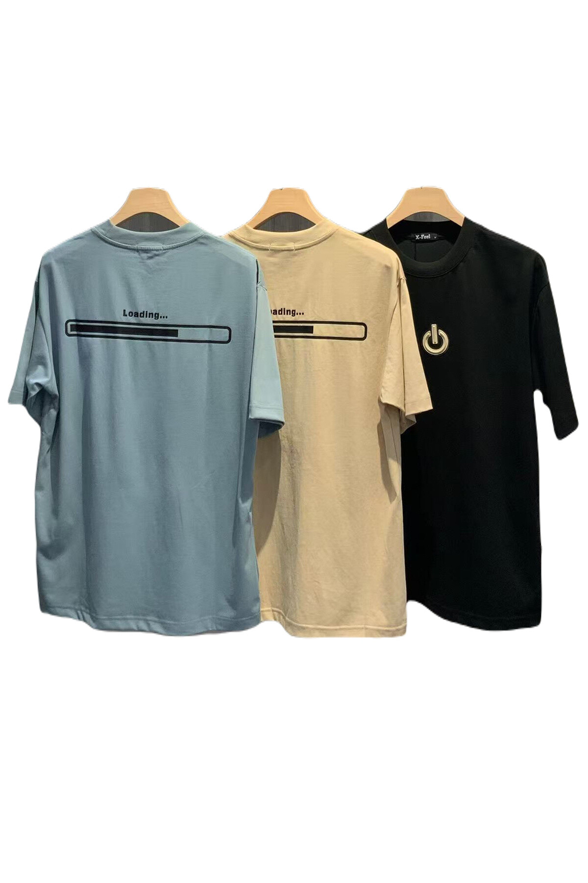 Mayorista Mentex Homme - Une man camiseta cuello redondo de cuello con patrón