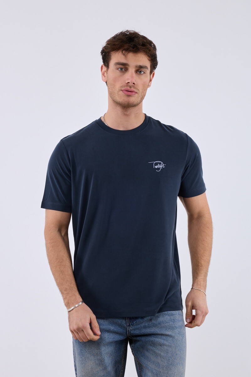 Grossiste Mentex Homme - Tshirts uni oversize Homme avec broderie