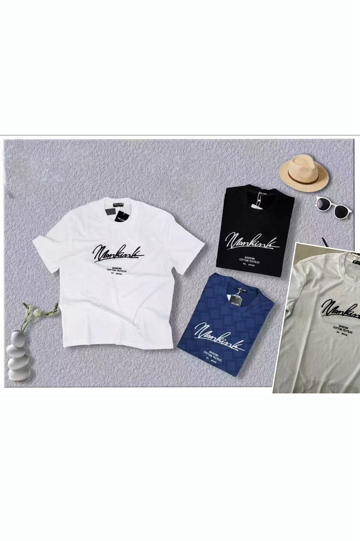 Mayorista Mentex Homme - Camiseta para hombres Mangas cortas de cuello redondo con patrón