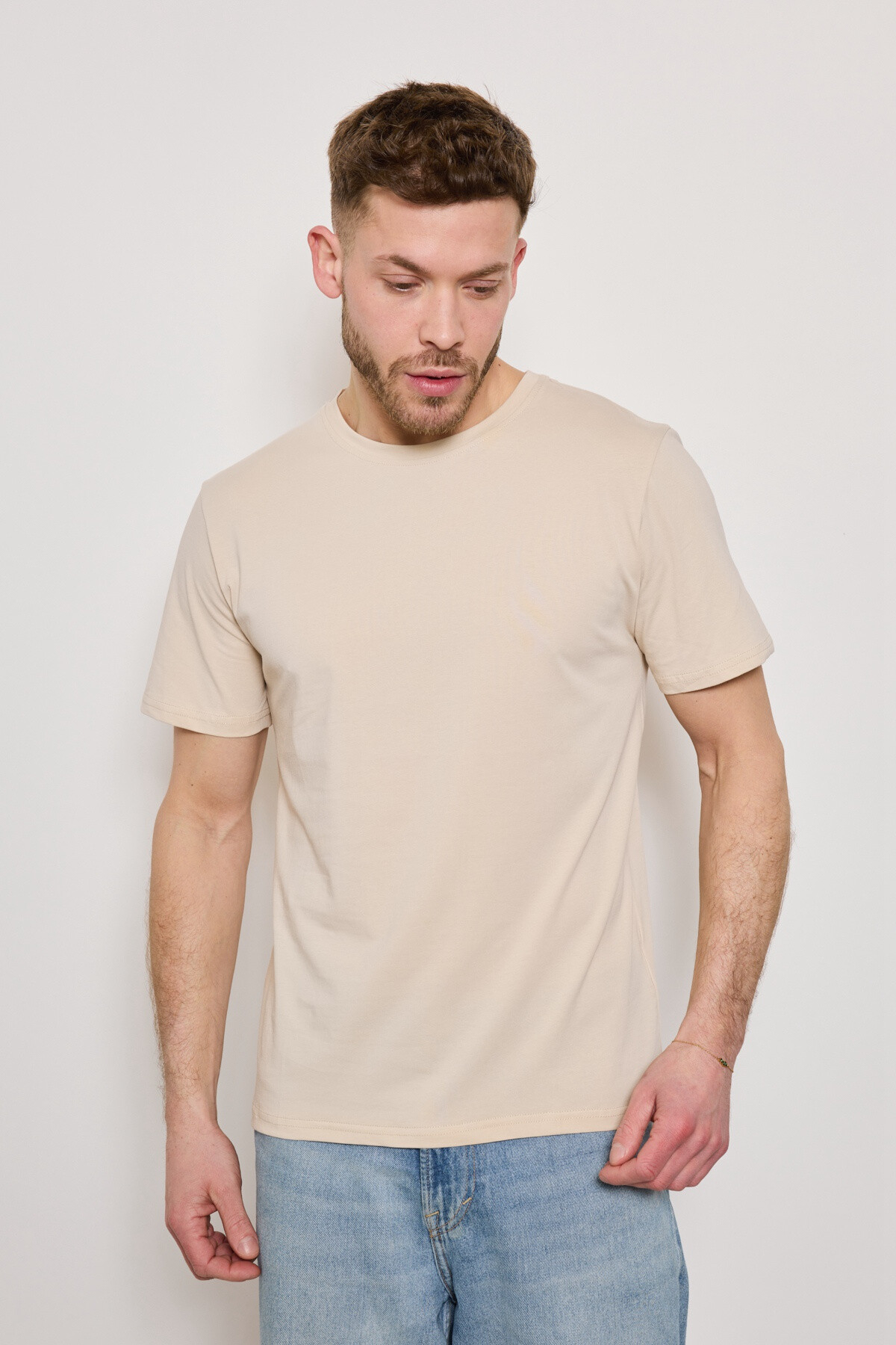 Grossista Mentex Homme - Simpulla single Man T-shirt rotondo a manicotto corto