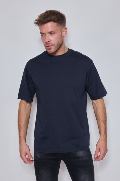 Grossiste Mentex Homme - T-shirts uni homme col rond style oversize Grossiste Mentex Homme - T-shirts uni homme col rond style oversize