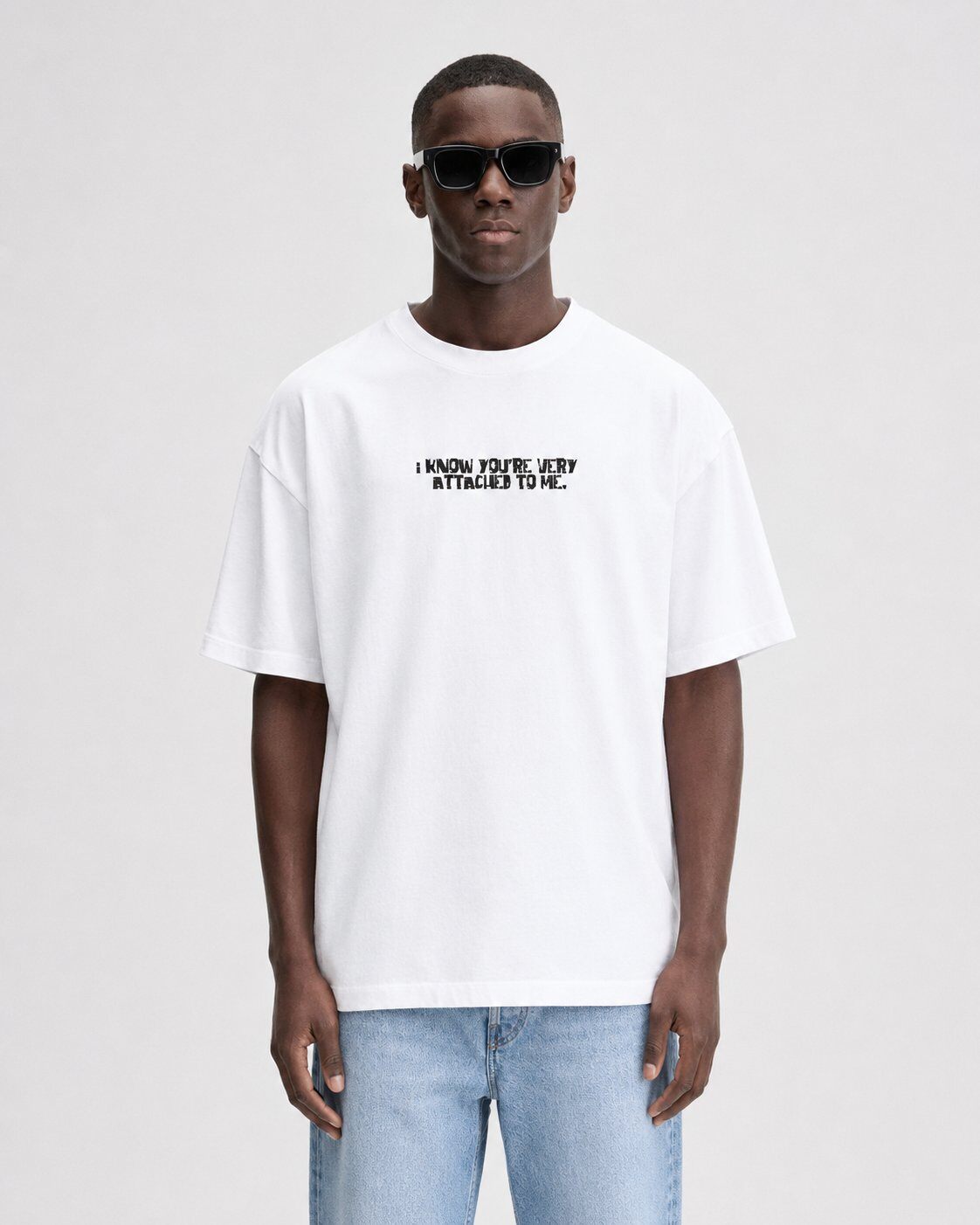 Wholesaler Mentex Homme - White Graphic Street T-shirt