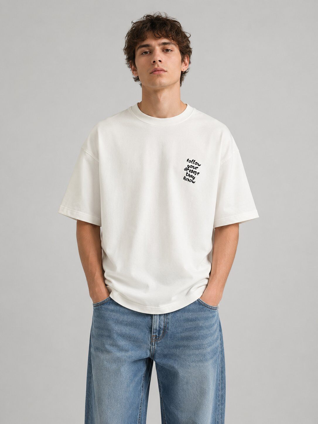 Großhändler Mentex Homme - Modernes Grafik-T-Shirt