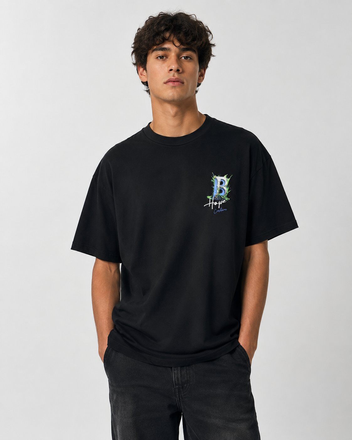 Großhändler Mentex Homme - Grafik Street Impact T-Shirt