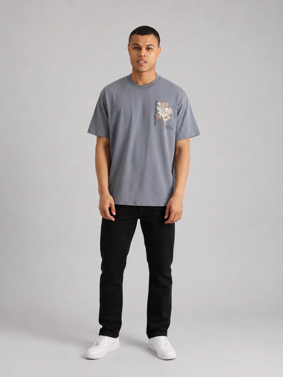Großhändler Mentex Homme - Künstlerisches Herren-T-Shirt