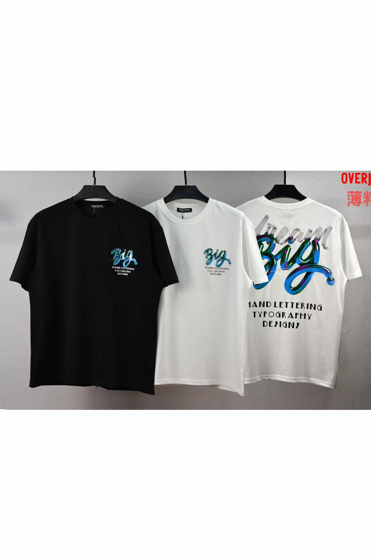 Mayorista Mentex Homme - Camiseta Une Man Mangas cortas con cuello redondo con patrón "grande"