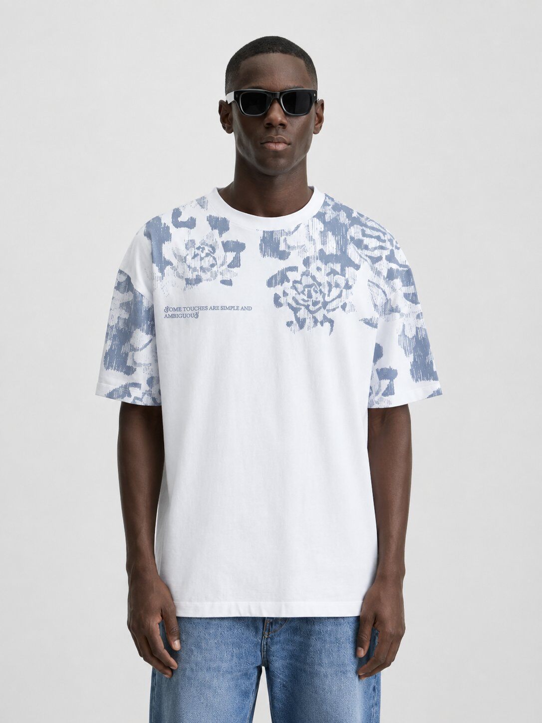 Grossista Mentex Homme - T-shirt Bianca Minimalista