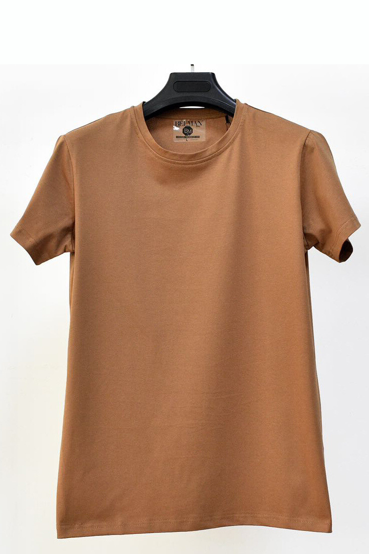 Wholesaler Mentex Homme - Plain simple men's round neck short sleeve T-shirt