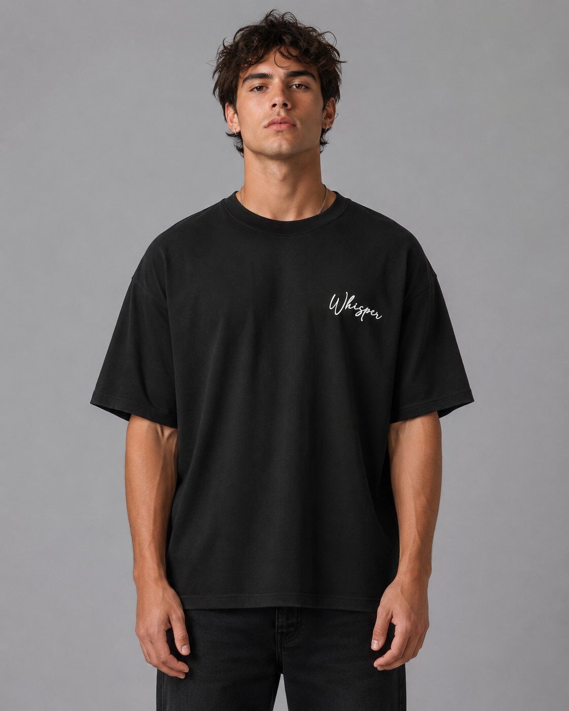 Grossiste Mentex Homme - T-shirt Oversize Whisper Écru