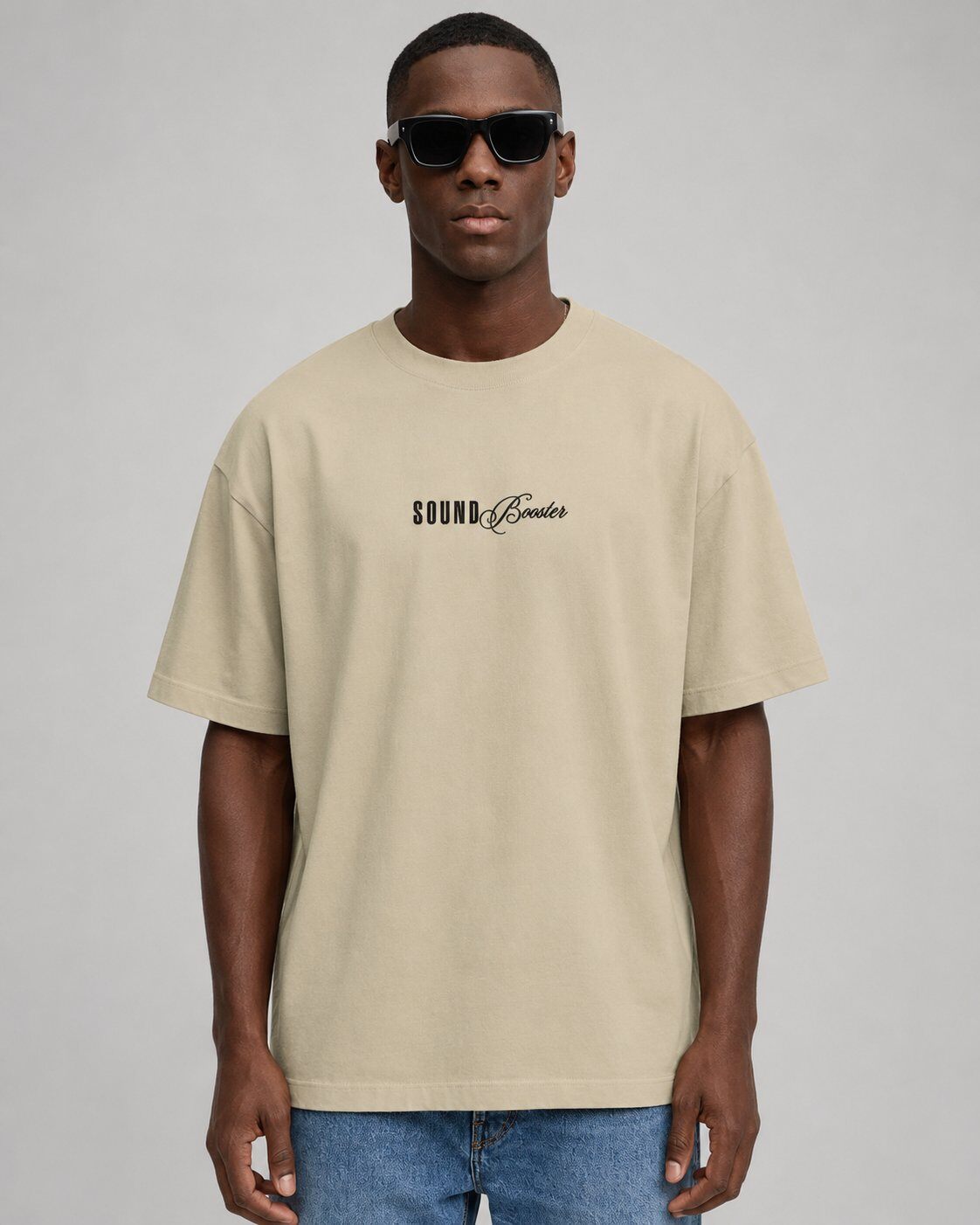 Grossista Mentex Homme - T-shirt Beige Grafica Street