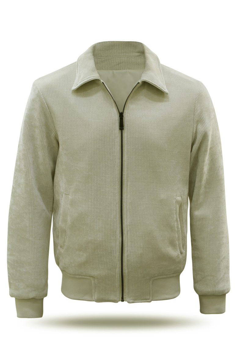 Grossista Mentex Homme - Giacca reversibile in ecopelle e velluto.