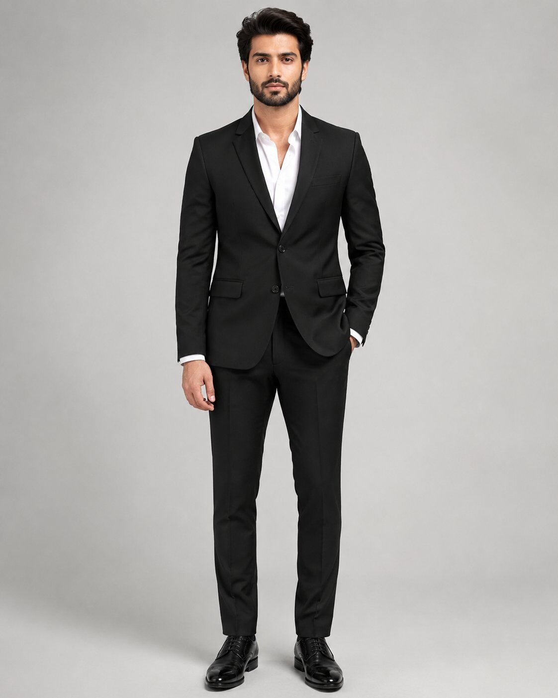 Grossista Mentex Homme - Blazer Nero Aderente