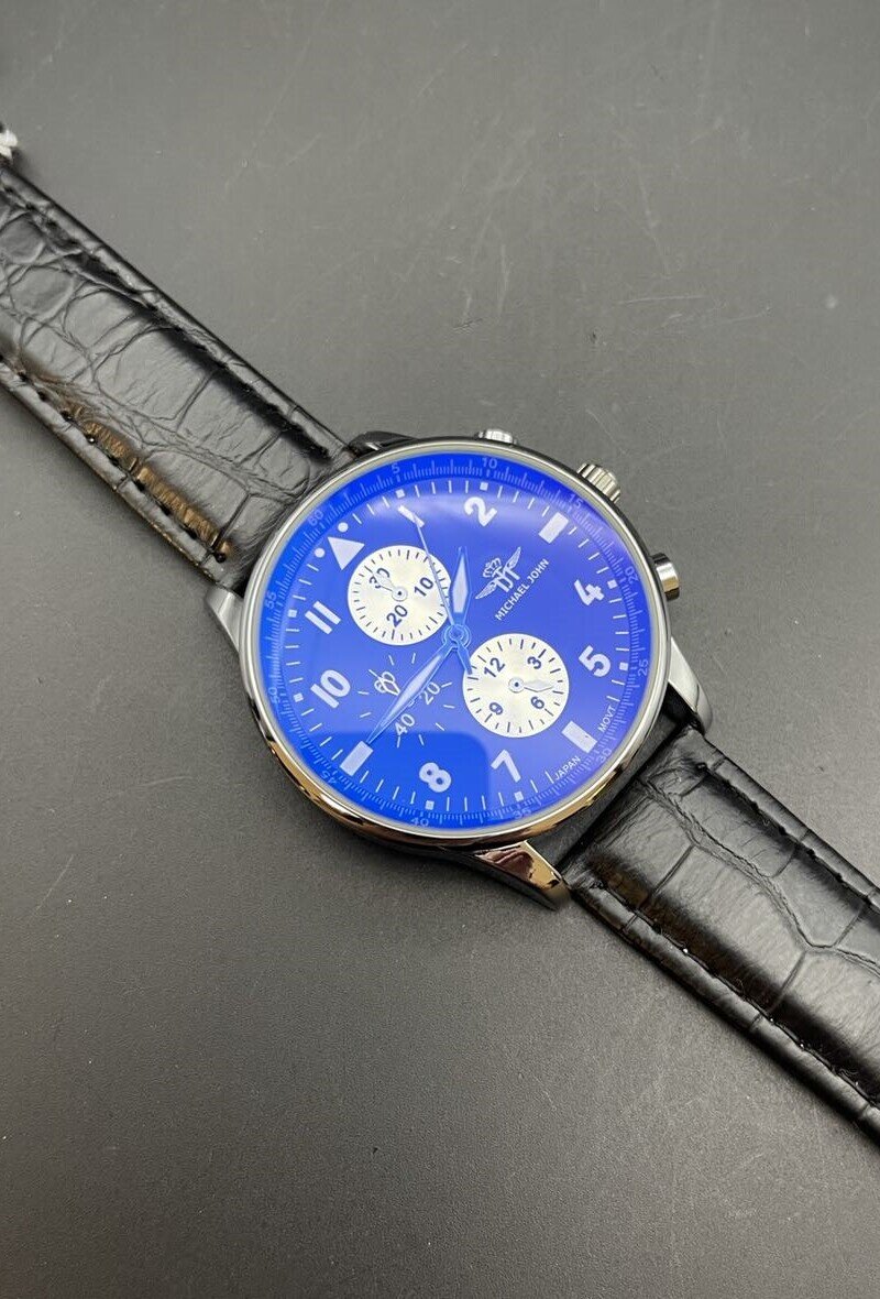 Grossiste Michael John Montres - Montre homme similicuir