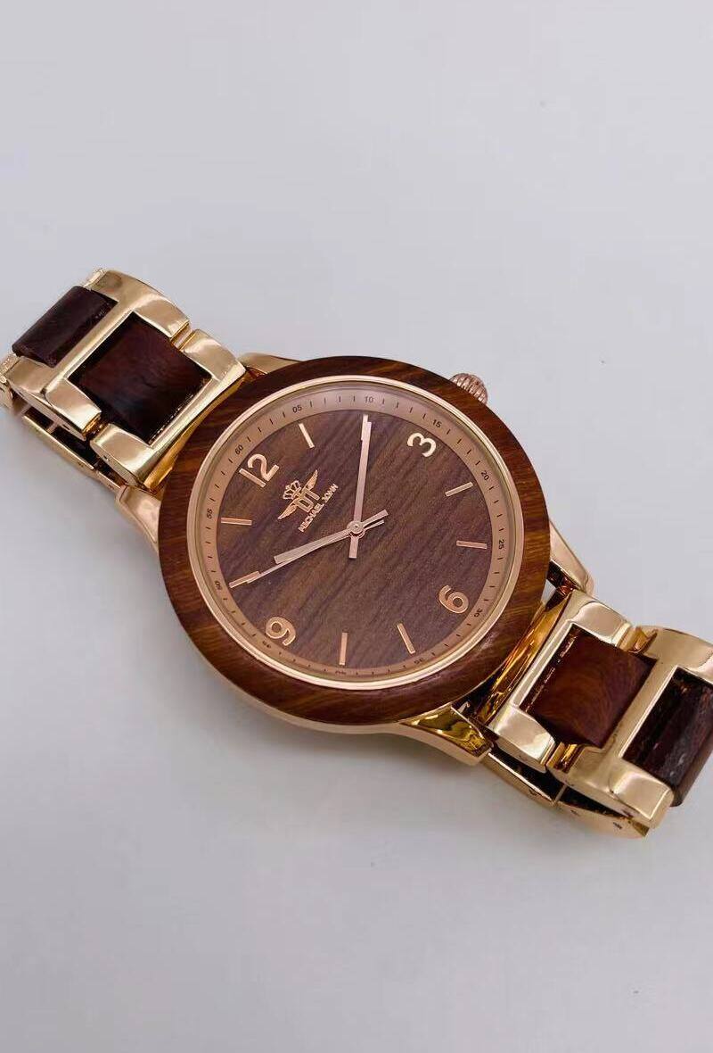 Grossiste Michael John Montres - Montre Bois 9