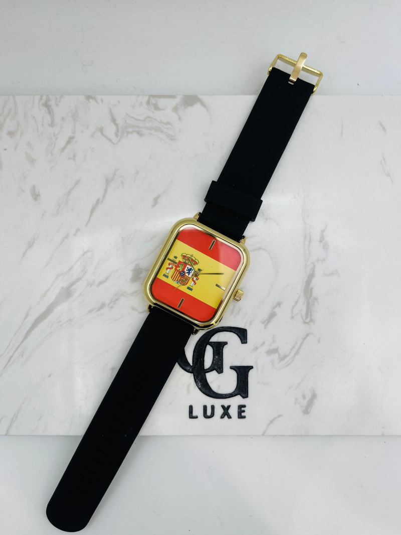 Grossista Michael John Montres - Orologio bandiera SPAGNA O FZ-B033-H