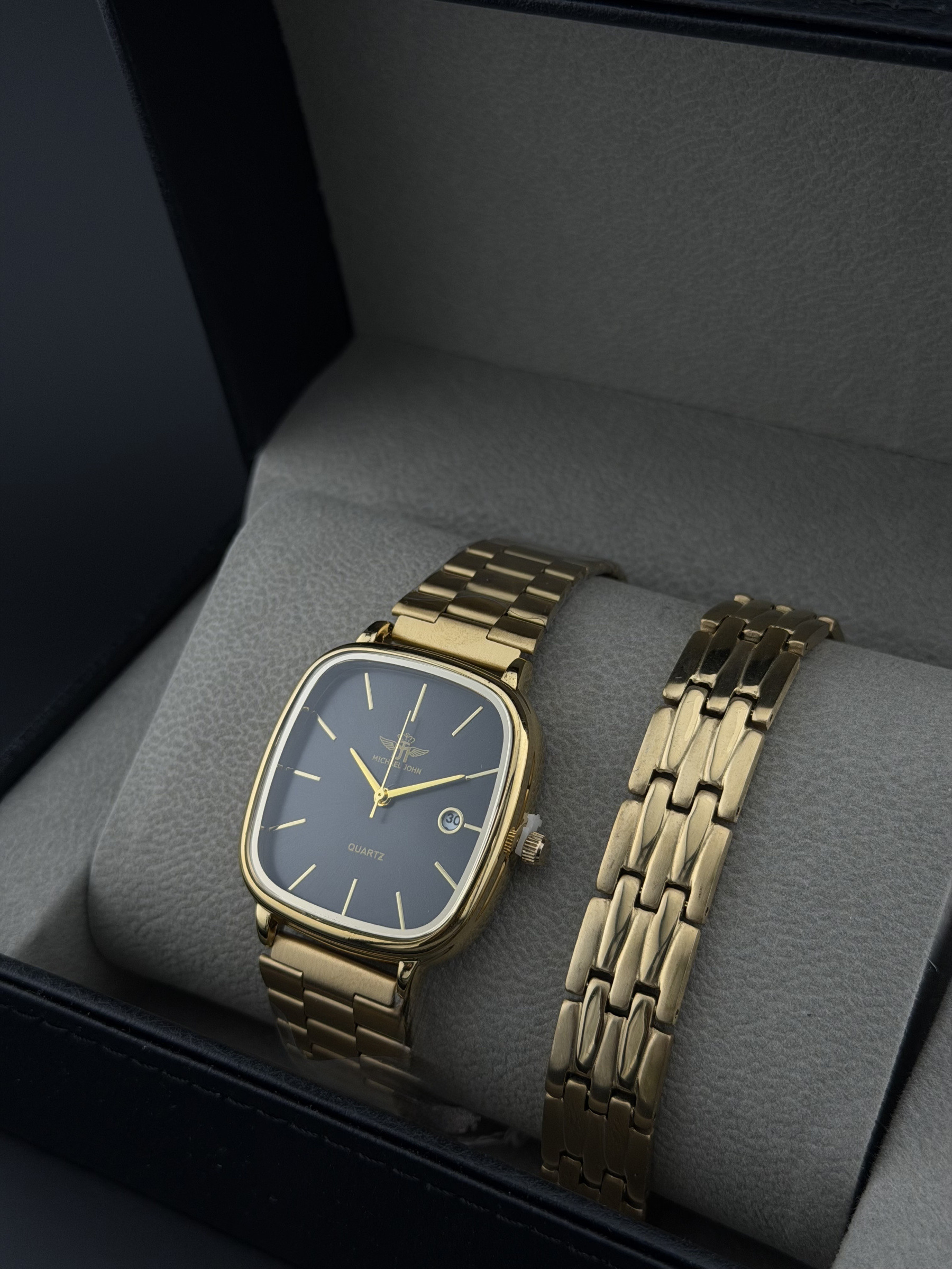 Großhändler Michael John Montres - HERREN-GESCHENKSET DX2358 O
