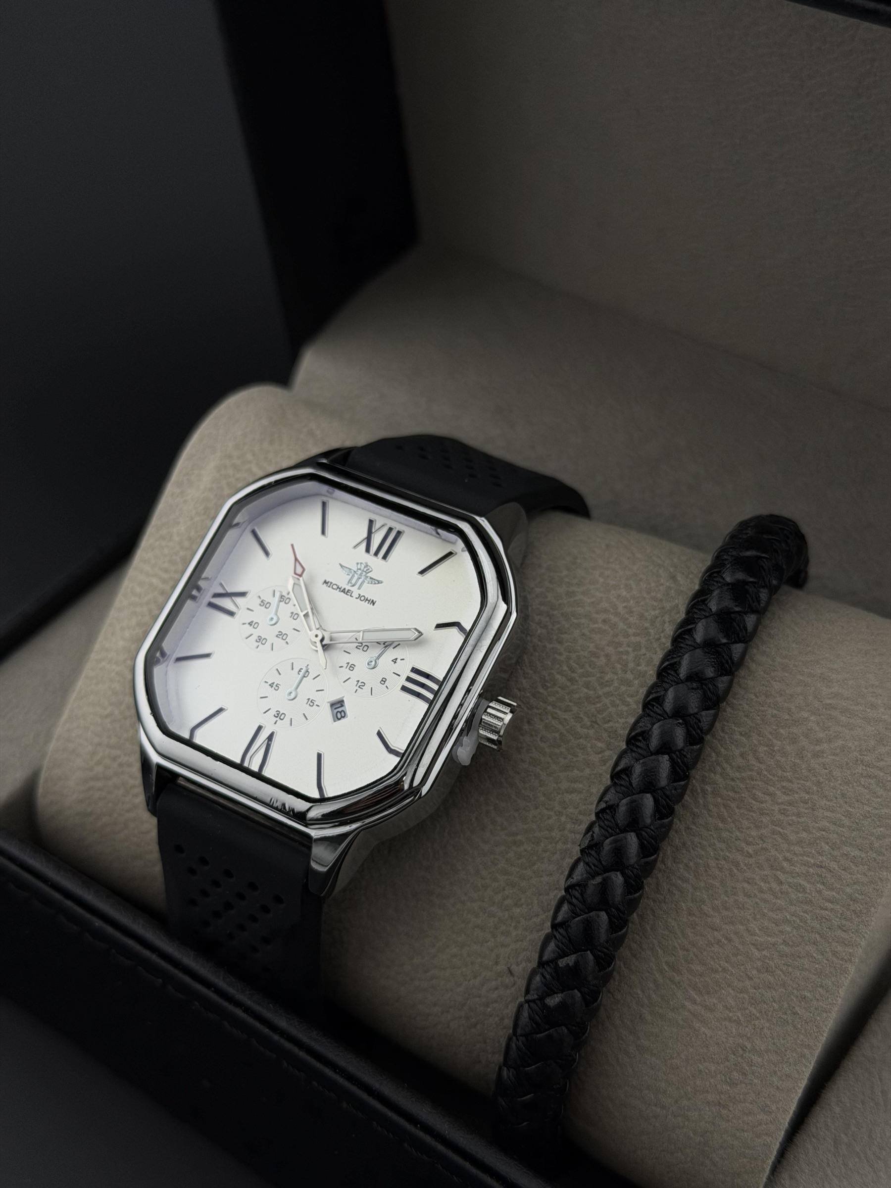Grossista Michael John Montres - COFANETTO UOMO KH91402 A