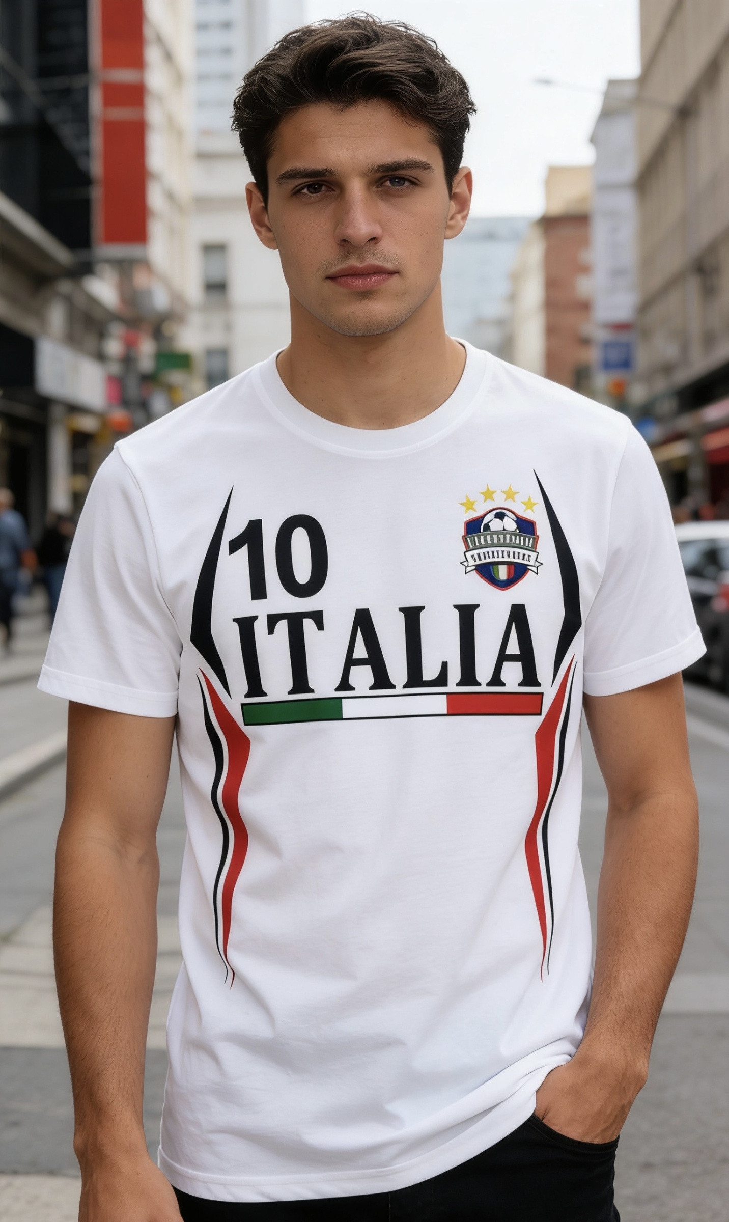 Großhändler Modwill - Bedrucktes Herren-T-Shirt