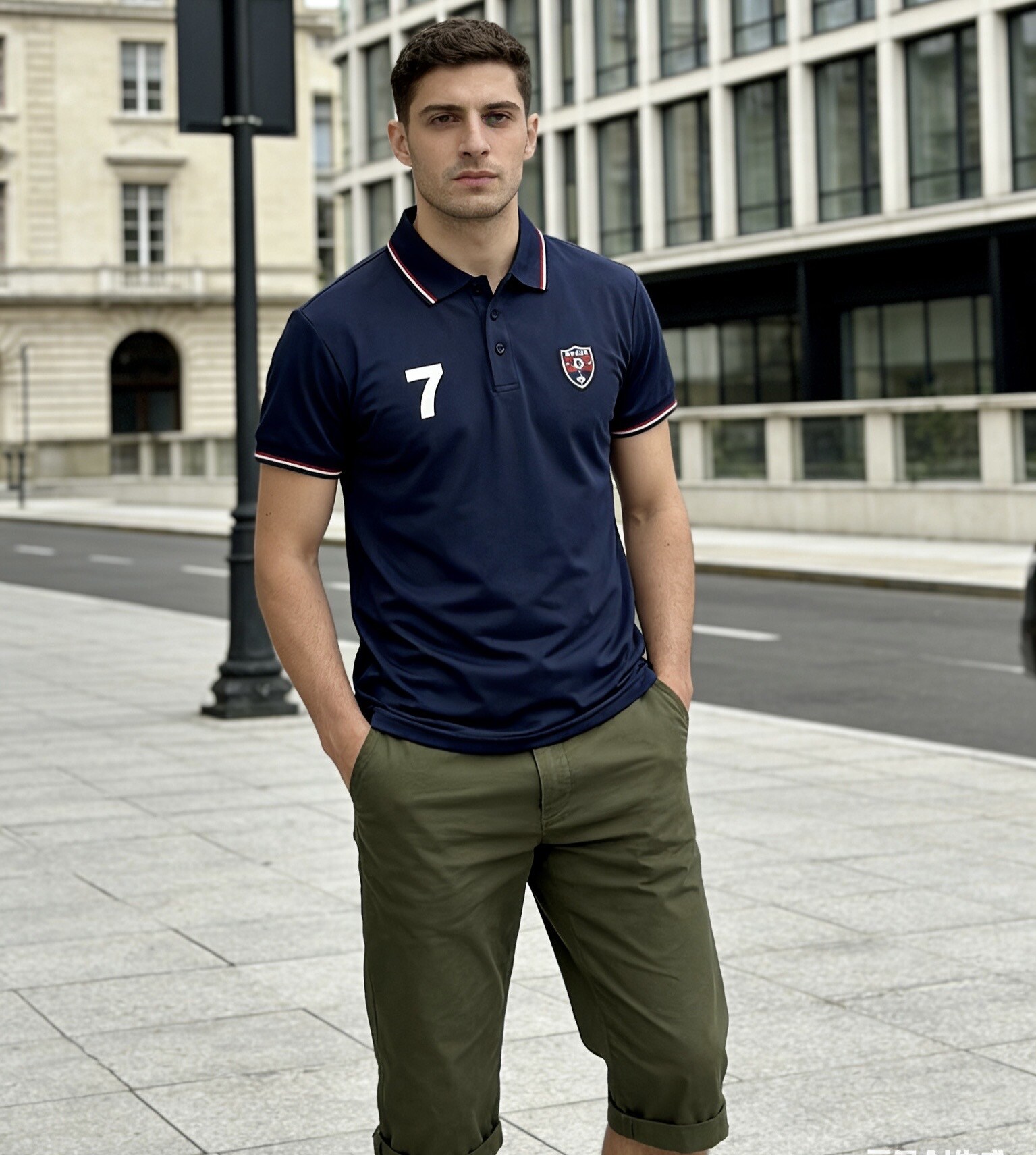 Wholesaler Modwill - Men's printed T-shirt