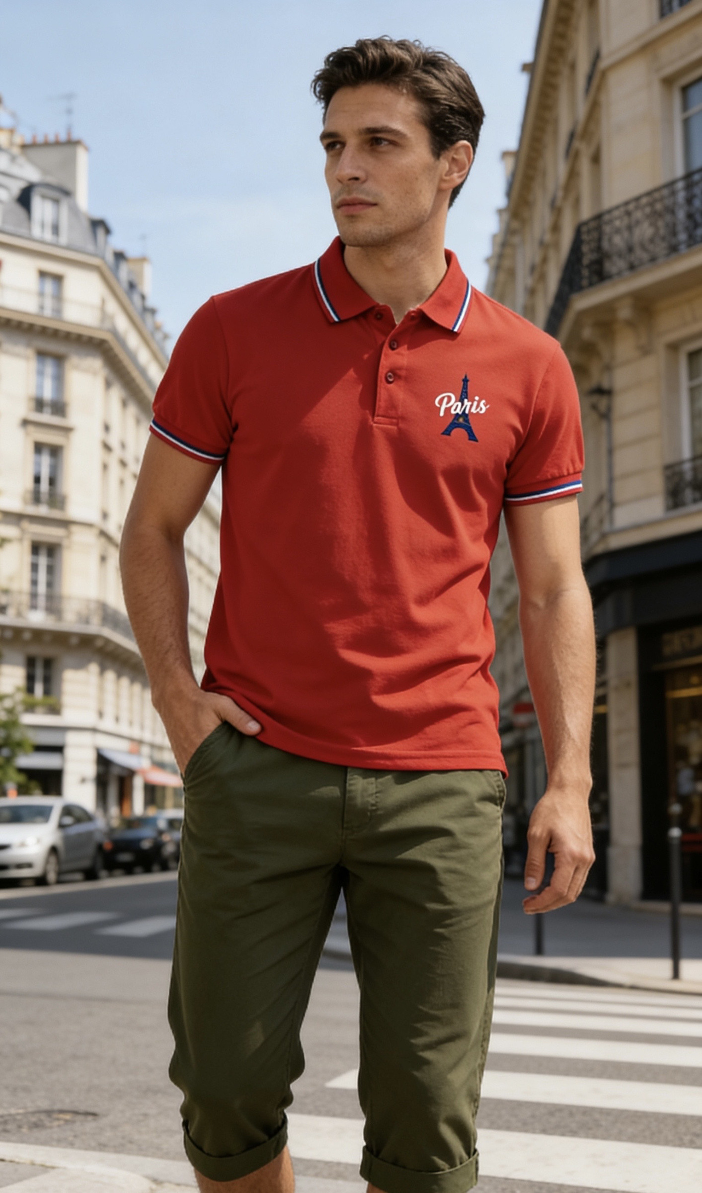 Wholesaler Modwill - Men's printed T-shirt