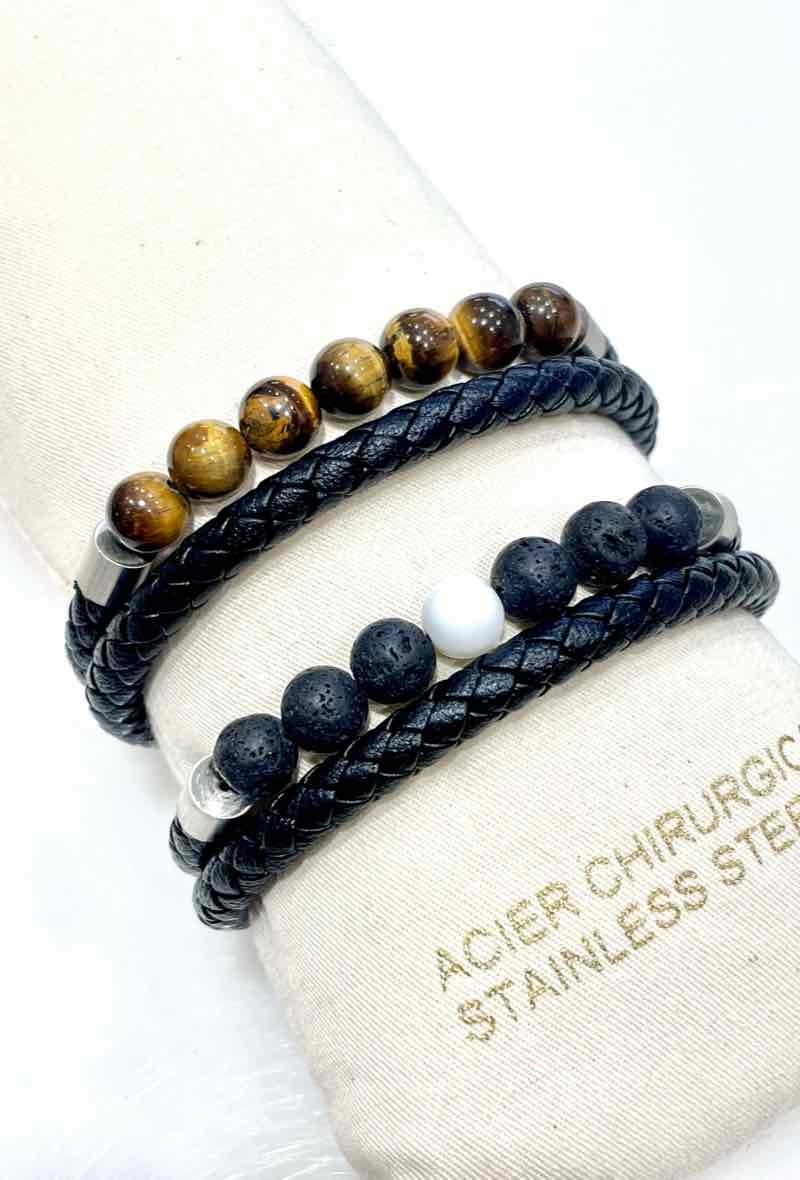 Großhändler MY ACCESSORIES PARIS - Leder- und Stahlarmband