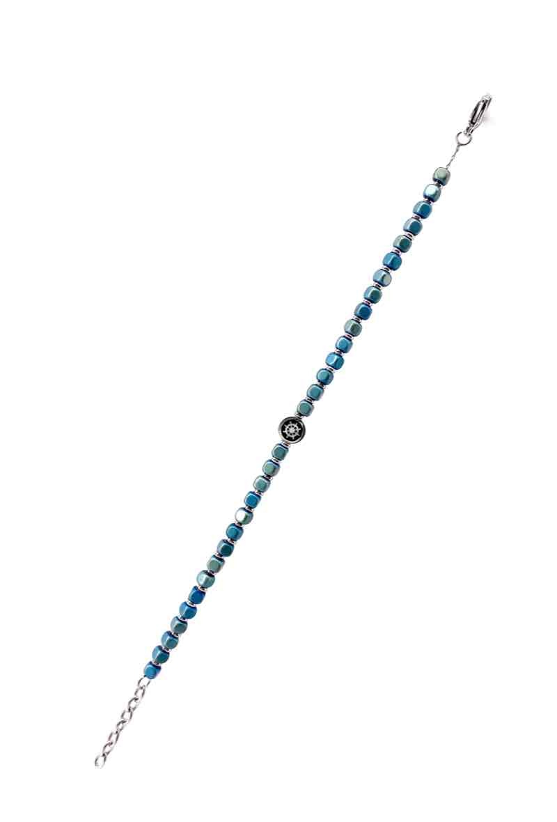Grossiste MY ACCESSORIES PARIS - Bracelet Homme Acier Roue Marine