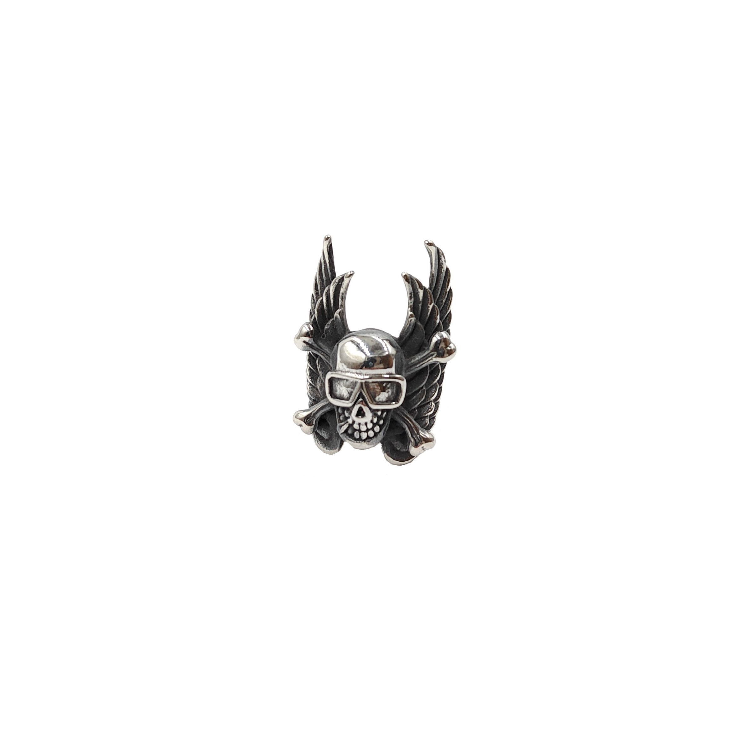 Wholesaler MYLENE ET FELIX - Death head ring with wings