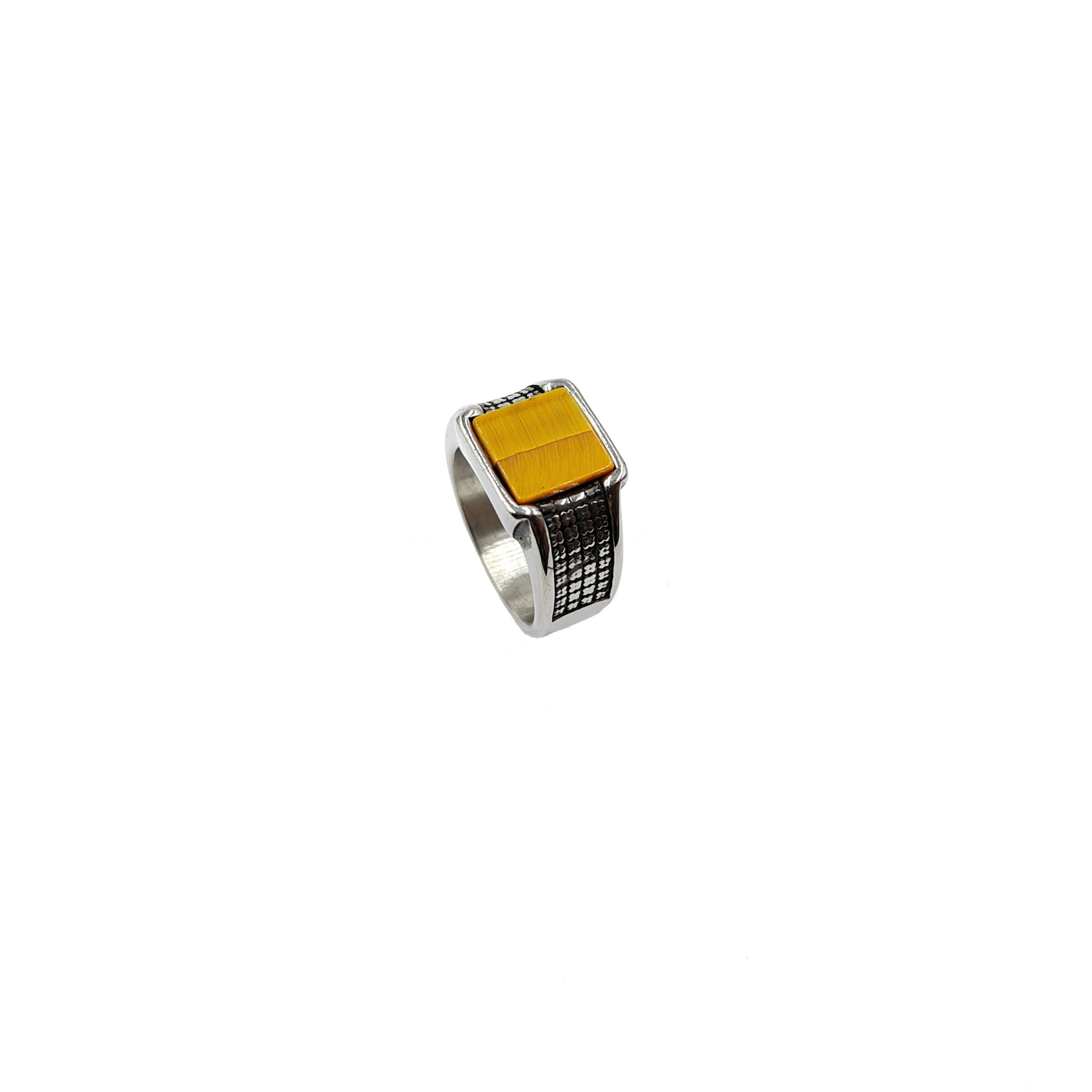 Wholesaler MYLENE ET FELIX - Tiger eye square ring