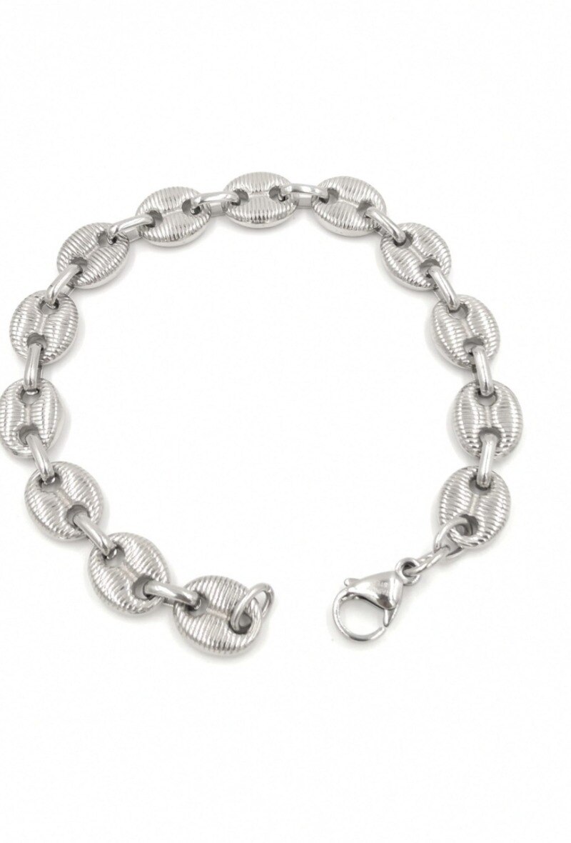 Wholesaler MYLENE ET FELIX - Steel coffee bean bracelet