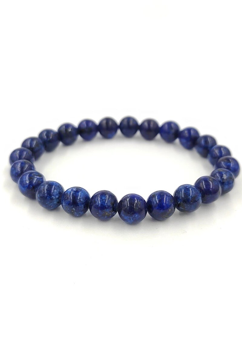 Großhändler MYLENE ET FELIX - Herrenarmband aus gefärbtem Lapislazuli-Stein