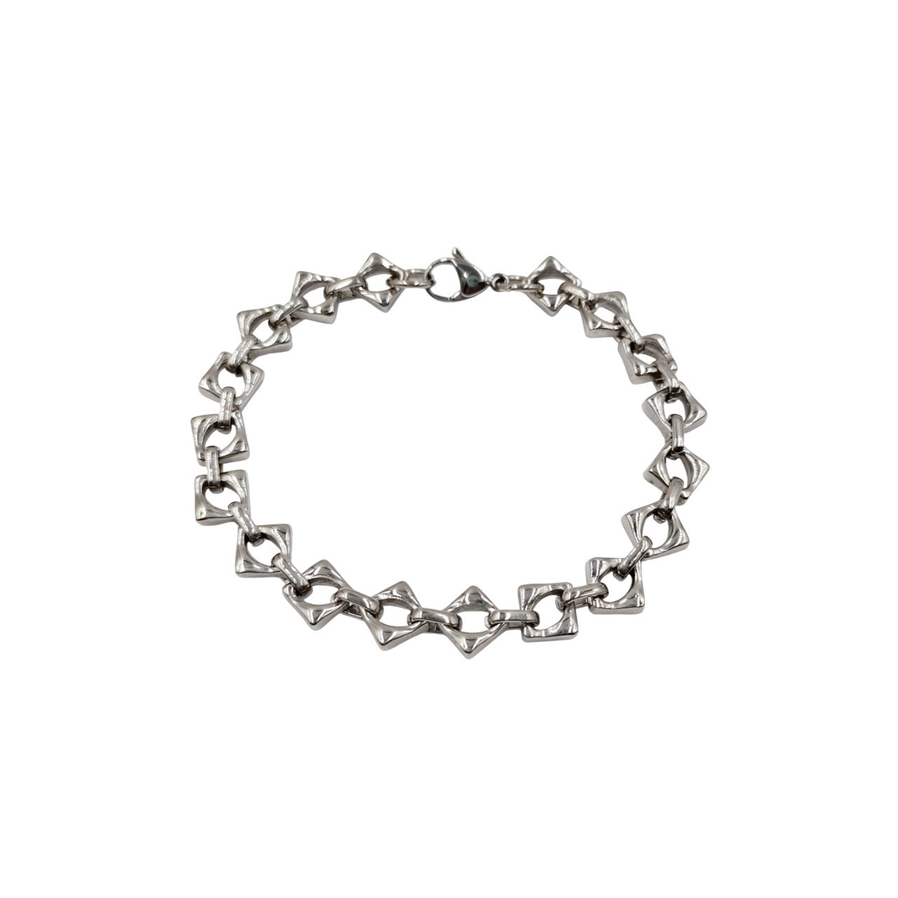 Großhändler MYLENE ET FELIX - Kettenarmband mit quadratischen Gliedern