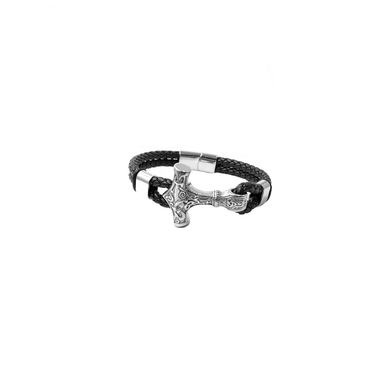 Wholesaler MYLENE ET FELIX - Viking leather bracelet