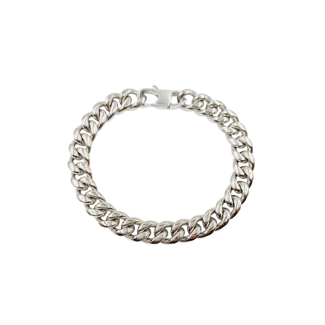 Wholesaler MYLENE ET FELIX - Curb chain bracelet Width 8mm x Length 21cm