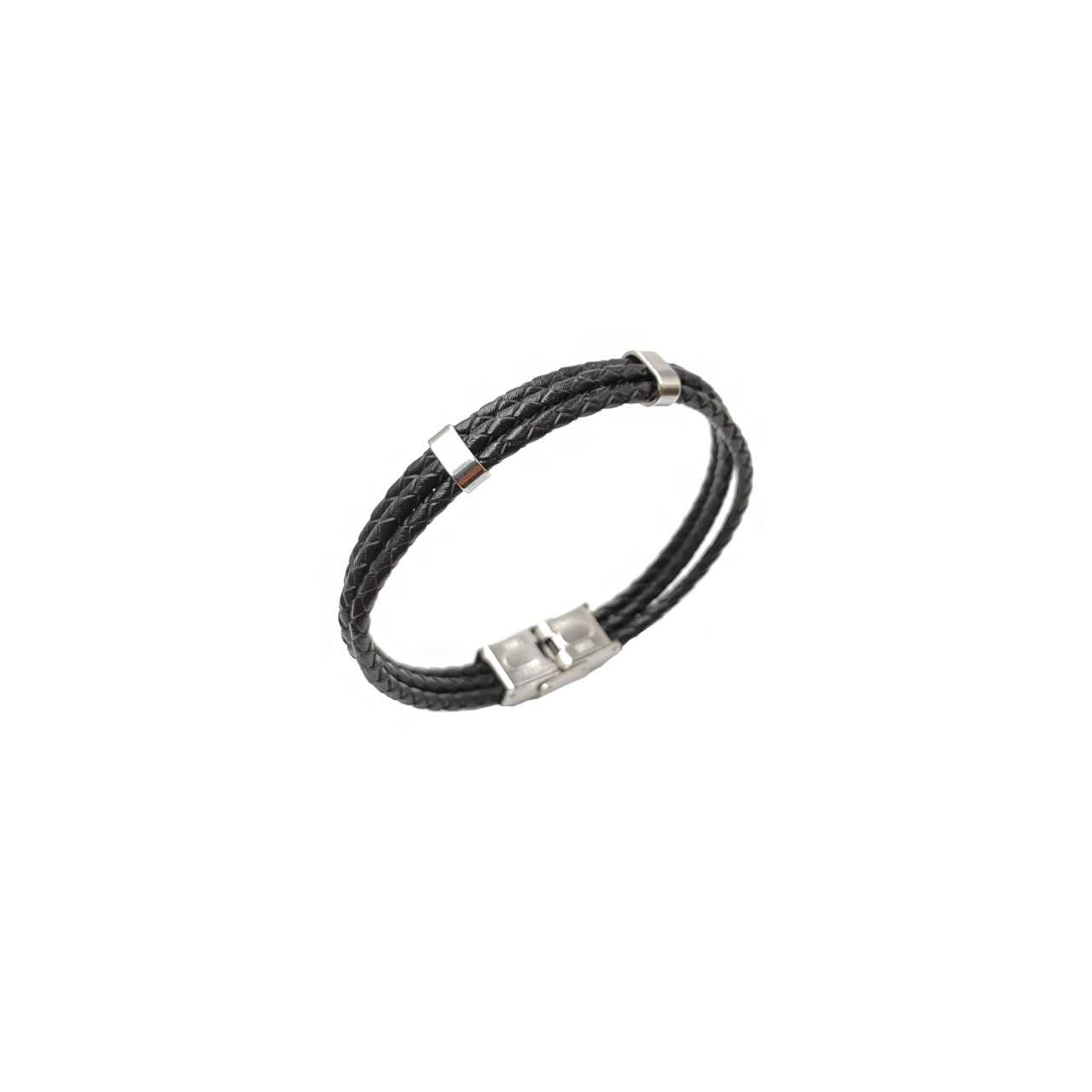 Wholesaler MYLENE ET FELIX - 3 -braided leather bracelet