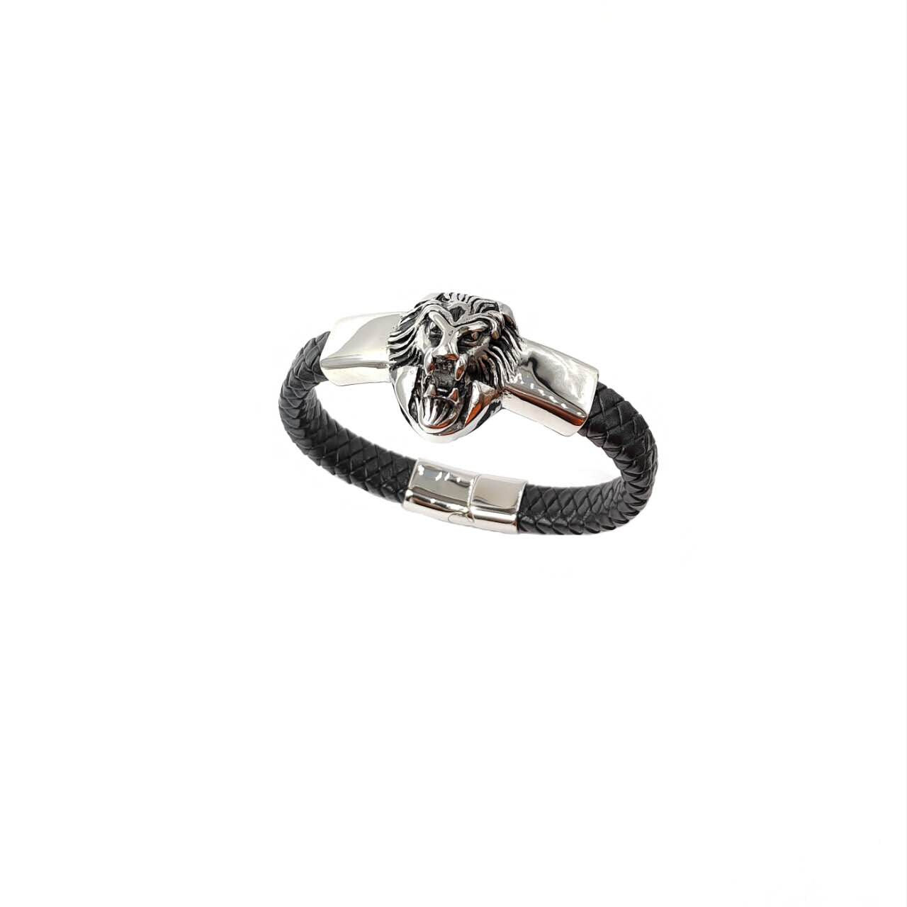 Wholesaler MYLENE ET FELIX - Lion leather bracelet