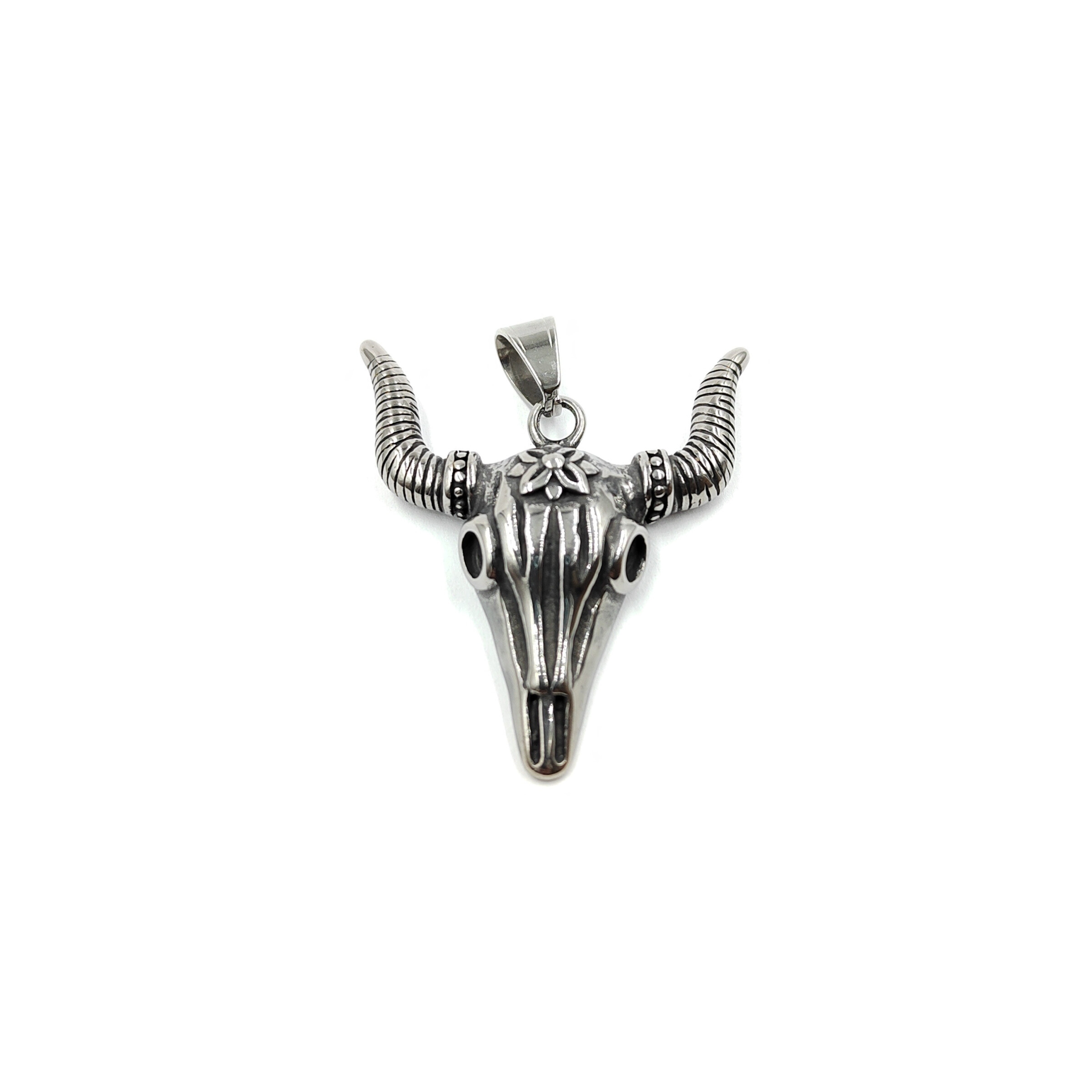 Grossiste MYLENE ET FELIX - Pendentif tête de buffle