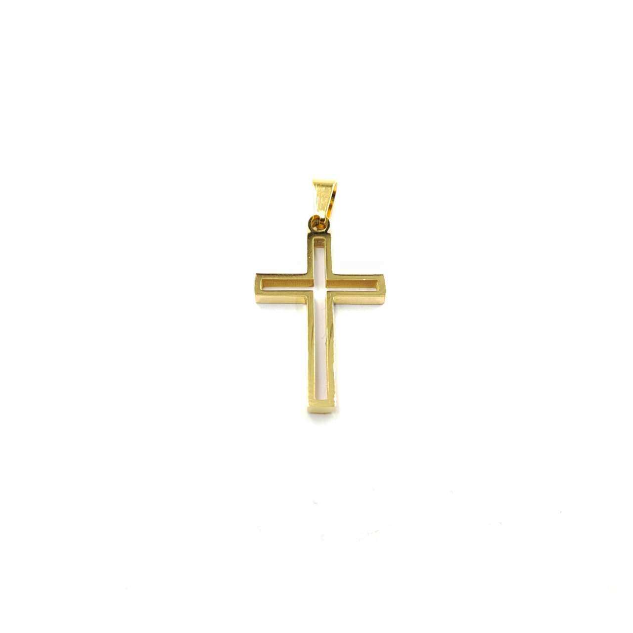 Grossiste MYLENE ET FELIX - Pendentif croix creuse