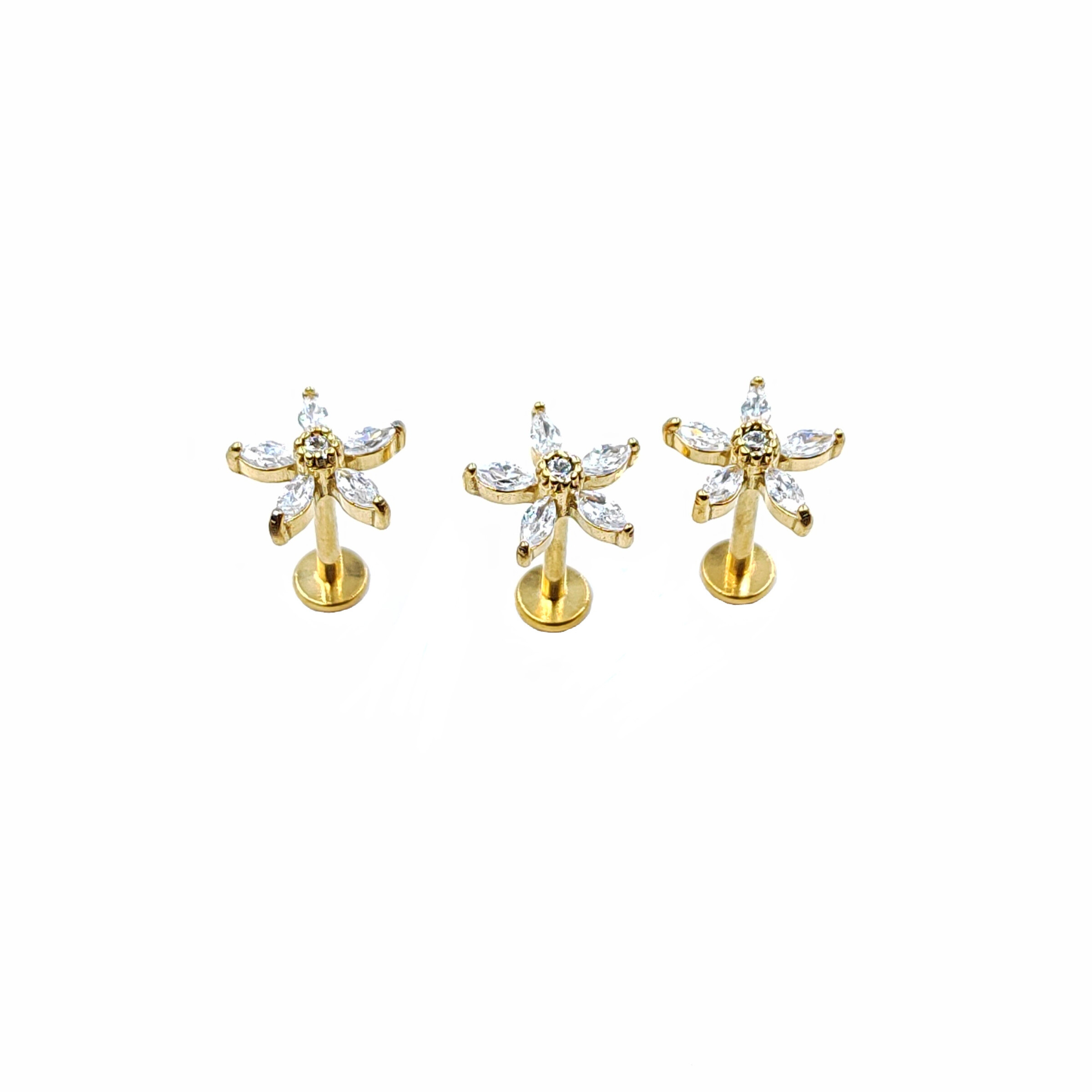 Wholesaler MYLENE ET FELIX - Steel flower piercing