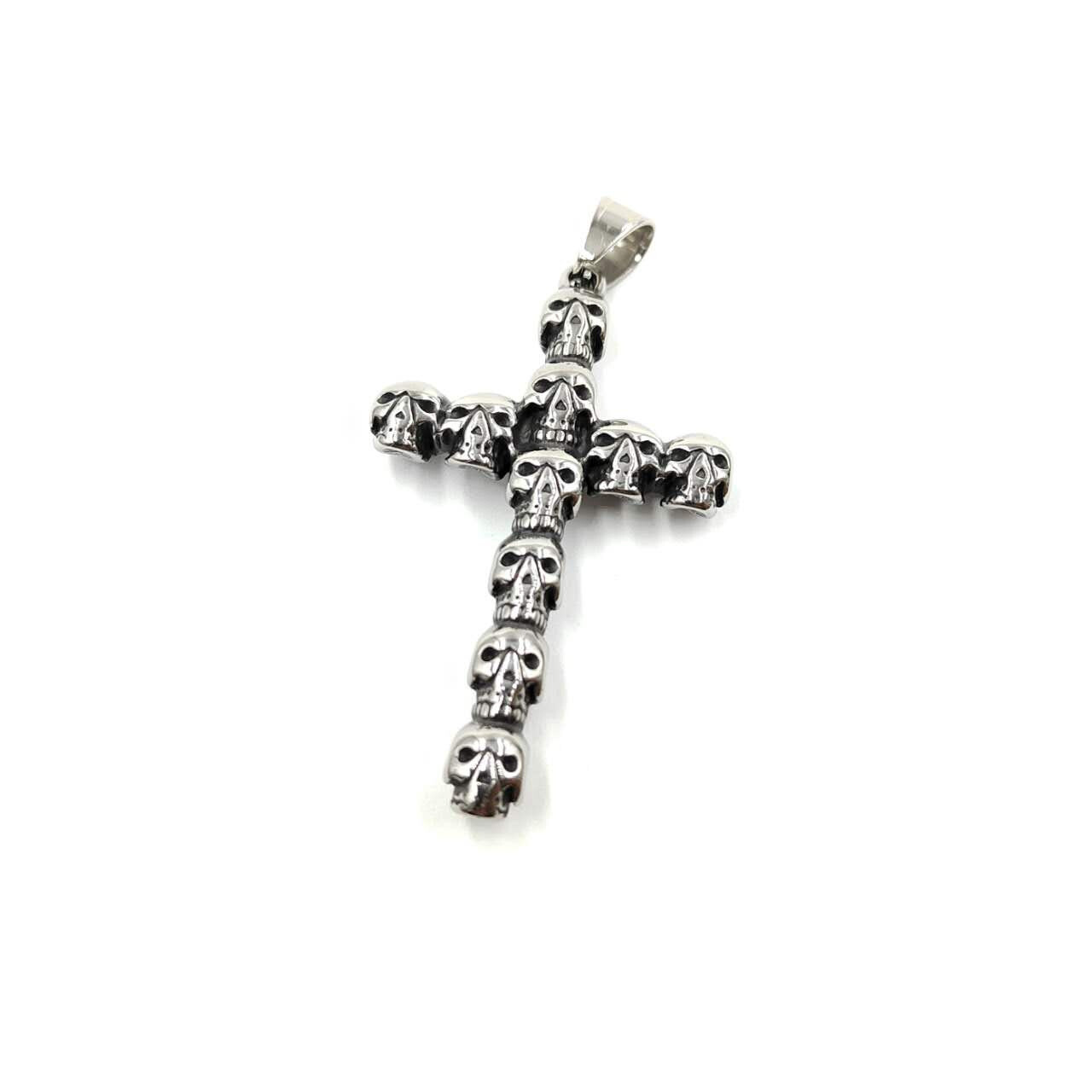 Großhändler MYLENE ET FELIX - Totenkopf Kreuz Anhänger