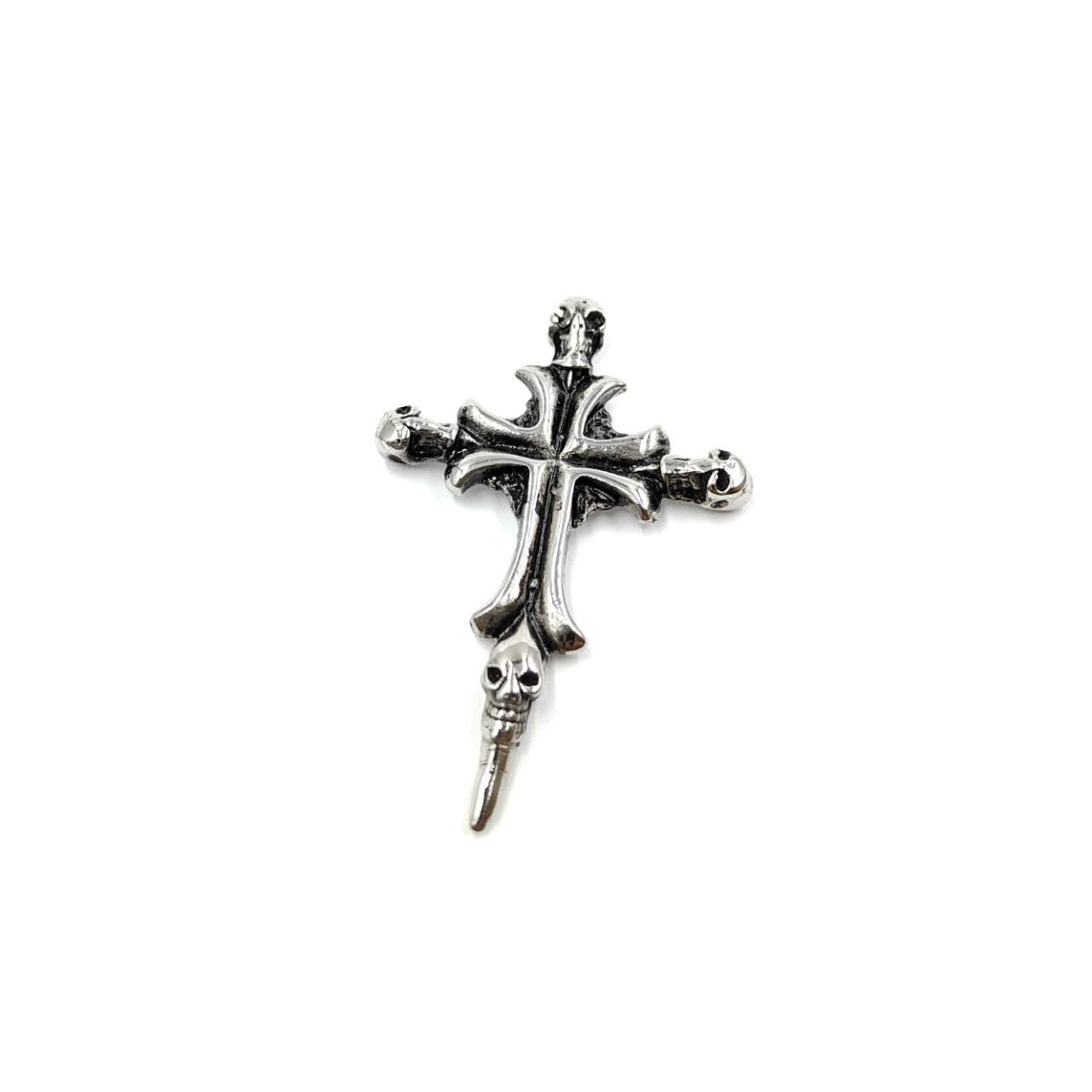Großhändler MYLENE ET FELIX - Totenkopf Kreuz Anhänger