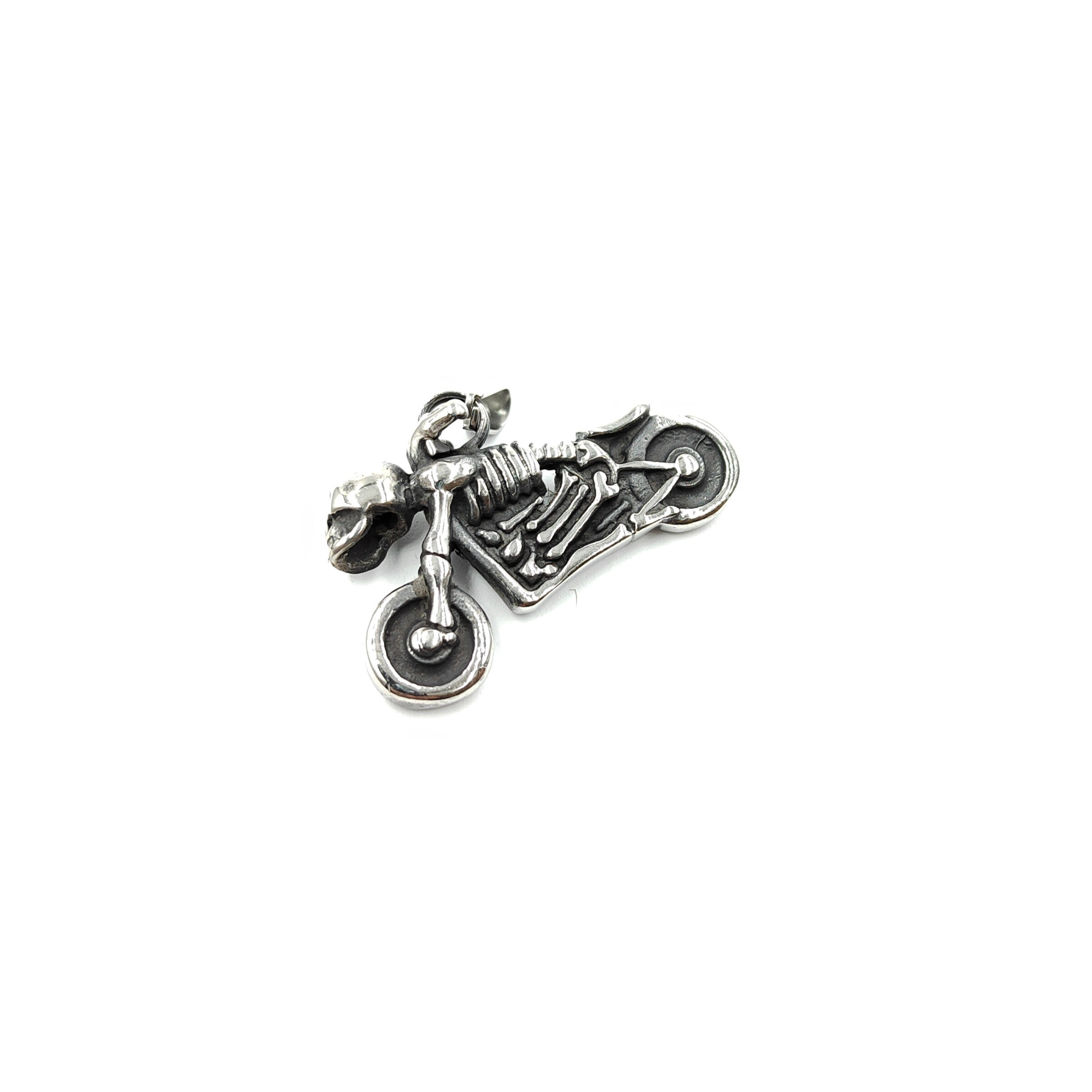 Grossiste MYLENE ET FELIX - Pendentif squelette moto