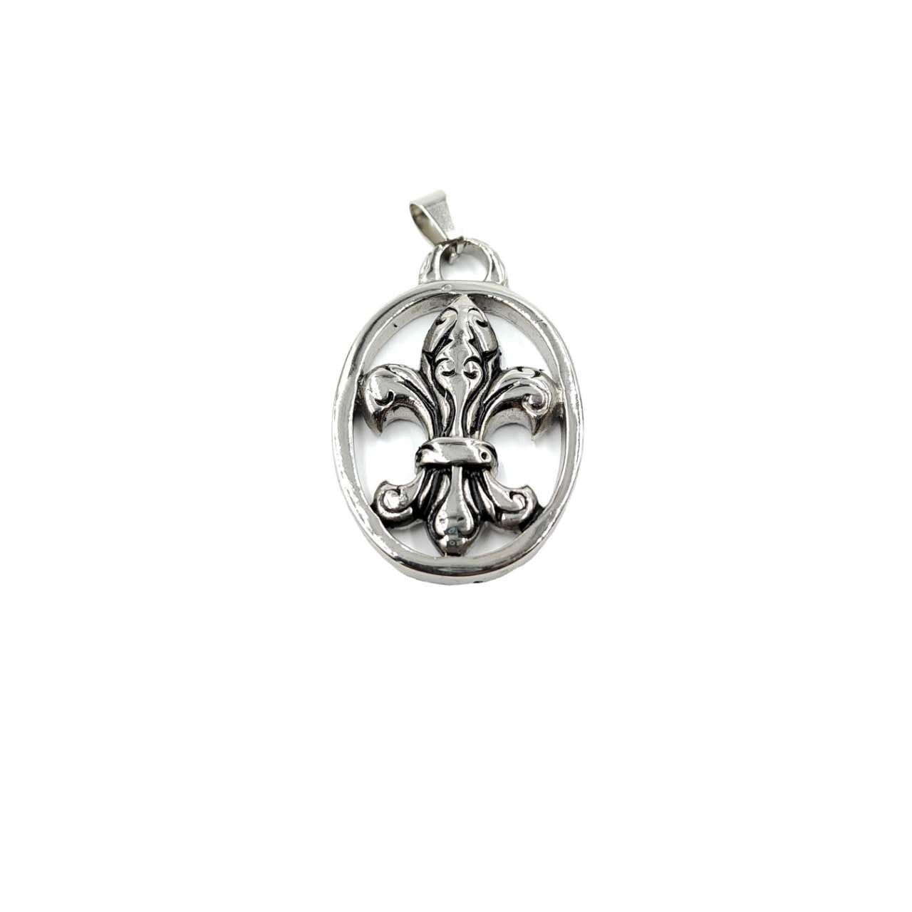 Grossiste MYLENE ET FELIX - Pendentif fleur de lys