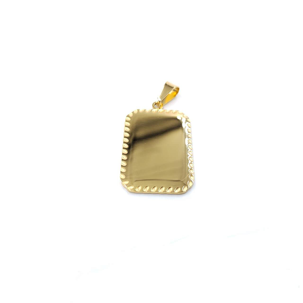 Wholesaler MYLENE ET FELIX - Rounded rectangular pendant size M