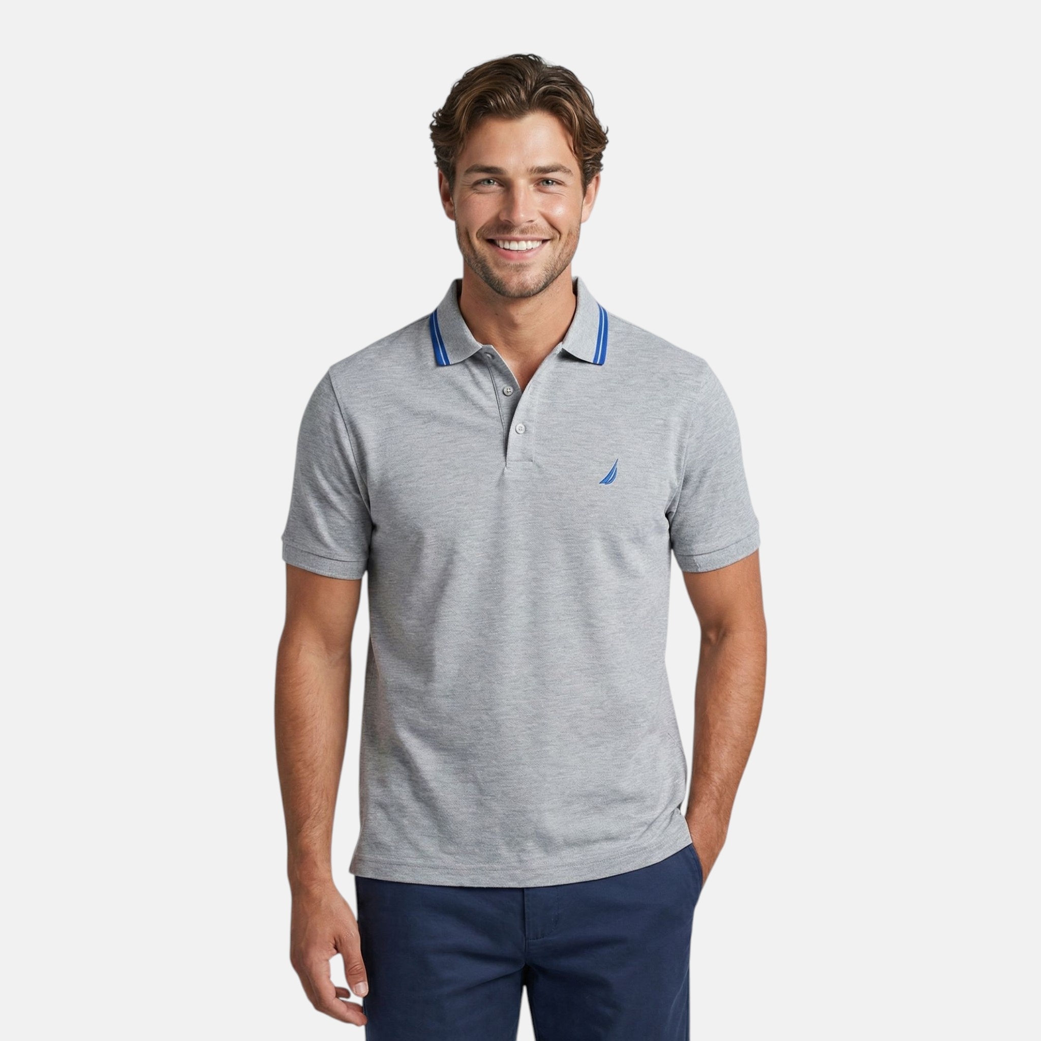 Großhändler Nautica - Nautica Herren Kurzarm-Poloshirt von S bis XL