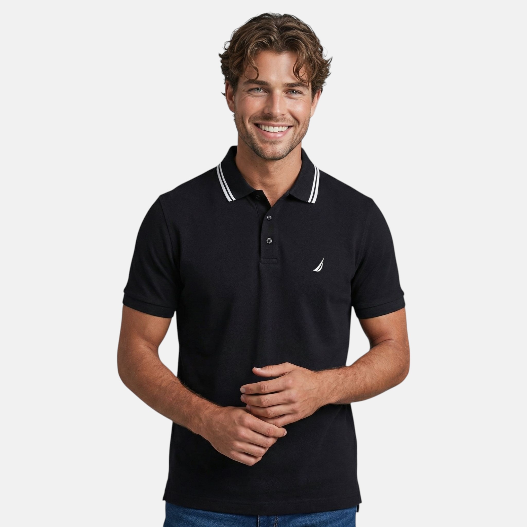 Wholesaler Nautica - Men's Nautica Short Sleeve Polo