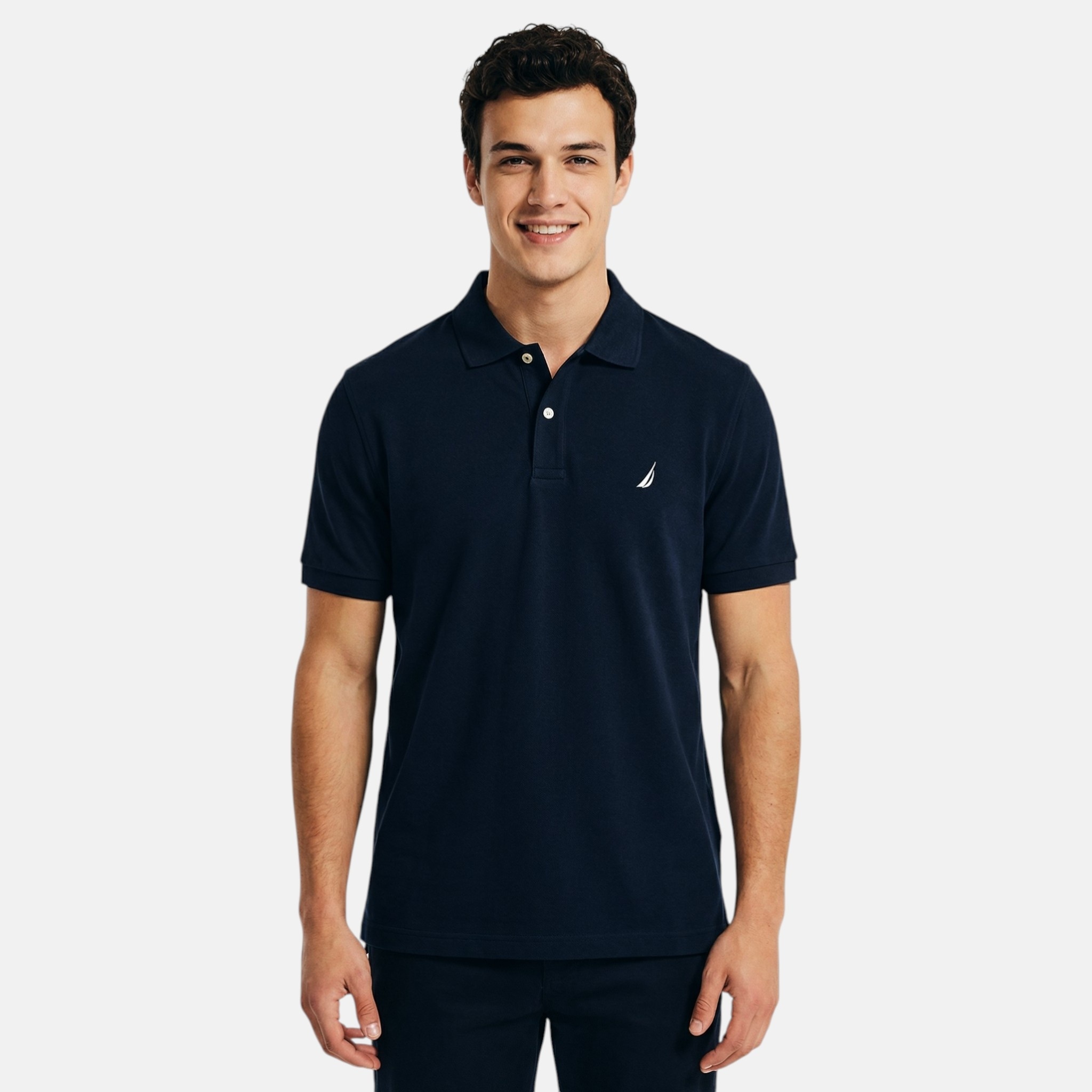 Großhändler Nautica - Nautica Herren Kurzarm-Poloshirt